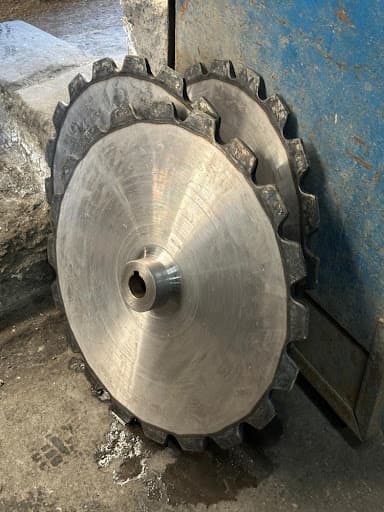 Ağır Sanayi Tipi Büyük Çaplı Dişli İmalatı